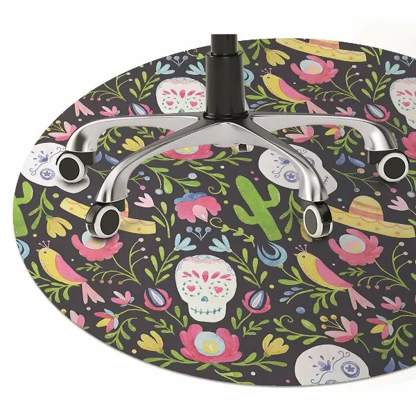 Tapis protection sol Motifs mexicains