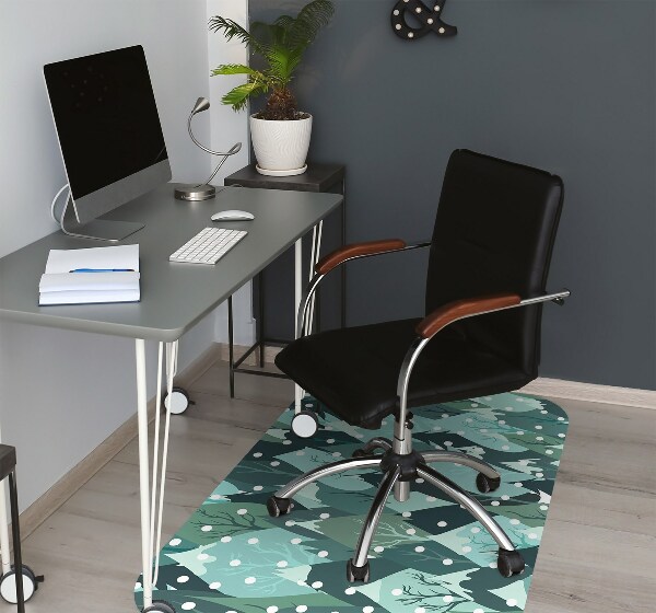 Tapis bureau Montagnes glacières