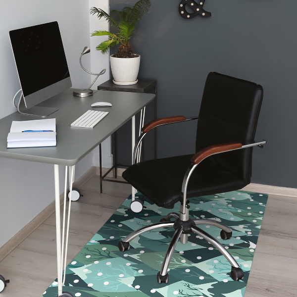 Tapis bureau Montagnes glacières