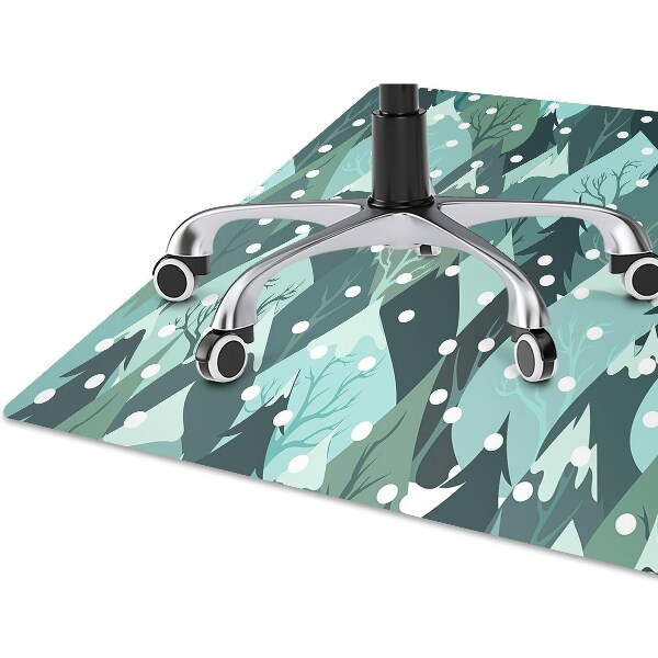 Tapis bureau Montagnes glacières