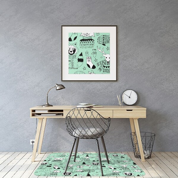Tapis fauteuil bureau do biura Zoo scandinave