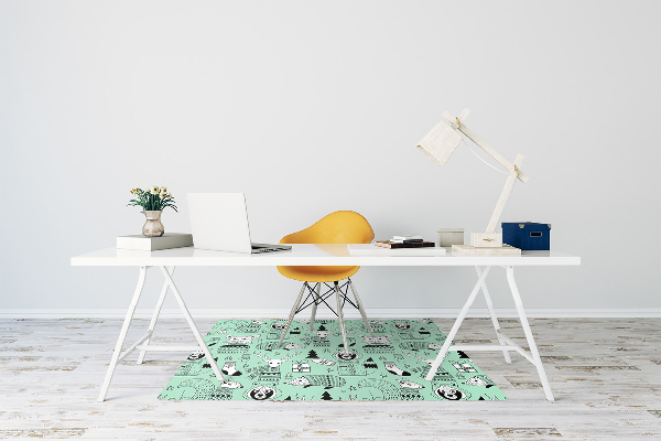 Tapis fauteuil bureau do biura Zoo scandinave