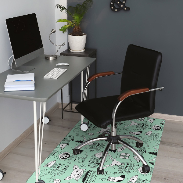 Tapis fauteuil bureau do biura Zoo scandinave