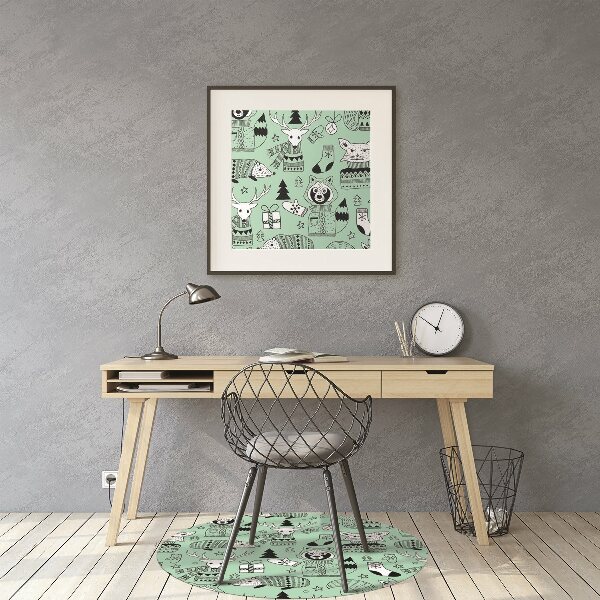 Tapis fauteuil bureau do biura Zoo scandinave