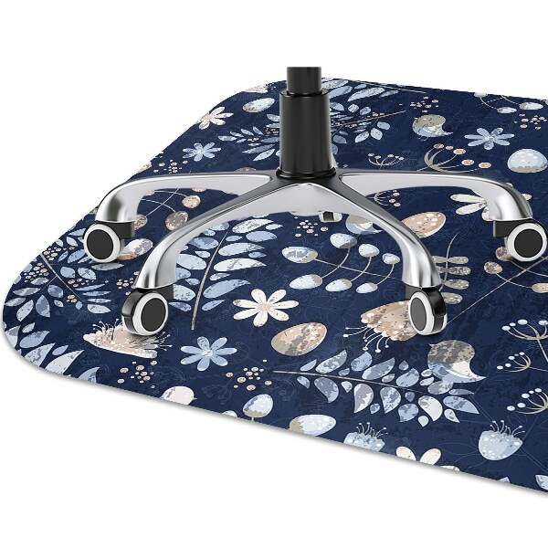 Tapis de chaise Feuilles scandinaves