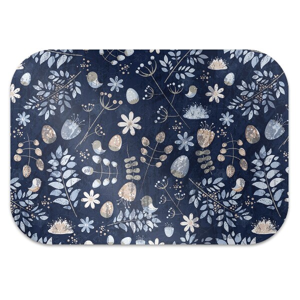 Tapis de chaise Feuilles scandinaves