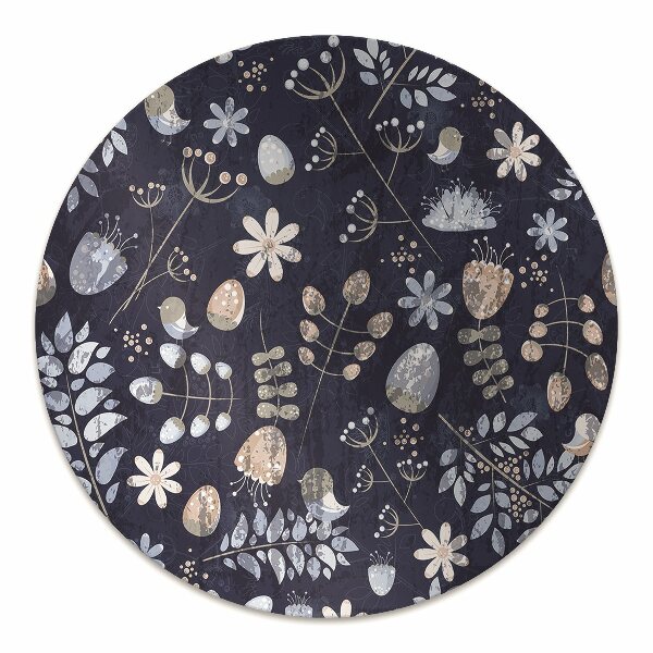Tapis de chaise Feuilles scandinaves
