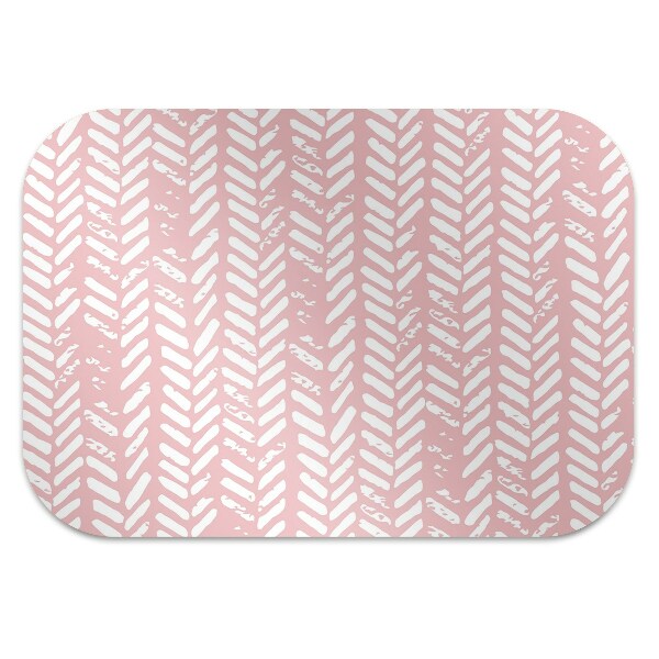 Tapis pour chaise de bureau Chodèle rose