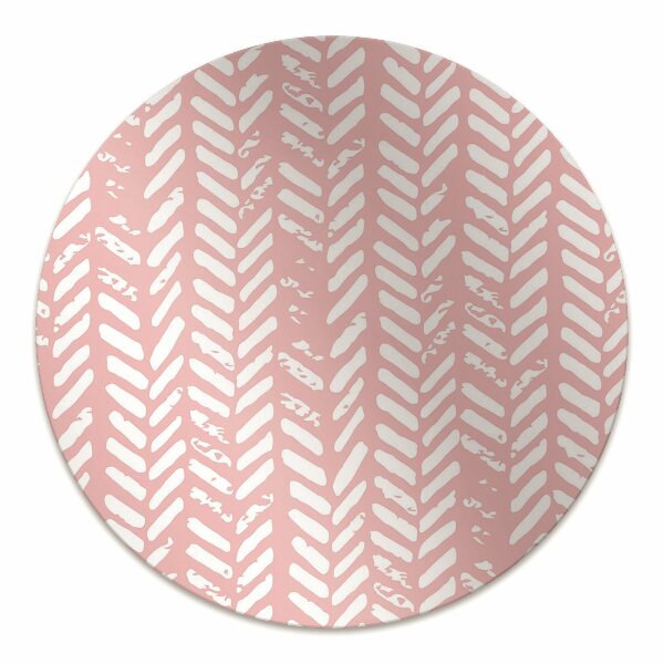 Tapis pour chaise de bureau Chodèle rose