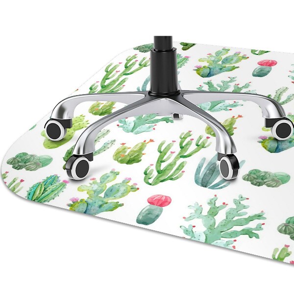 Tapis de chaise Petits cactus