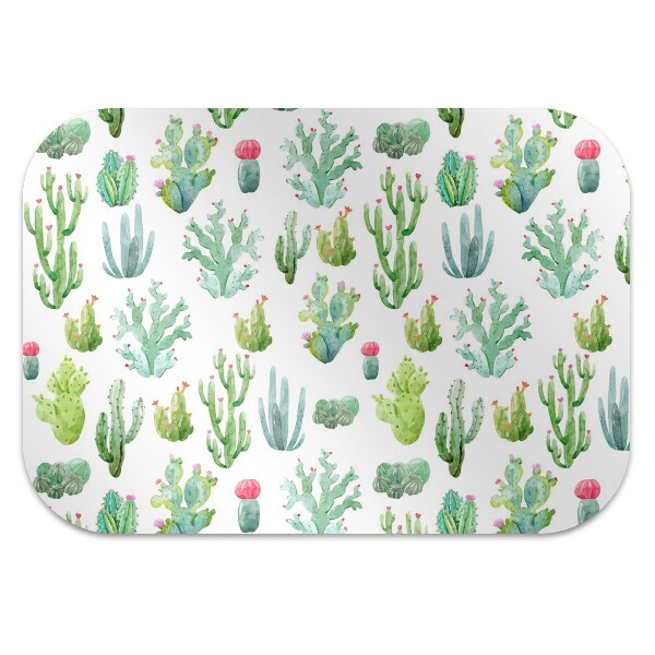 Tapis de chaise Petits cactus