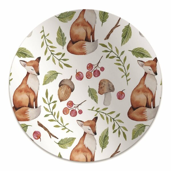 Tapis protège sol Fruits Fox et Forêt