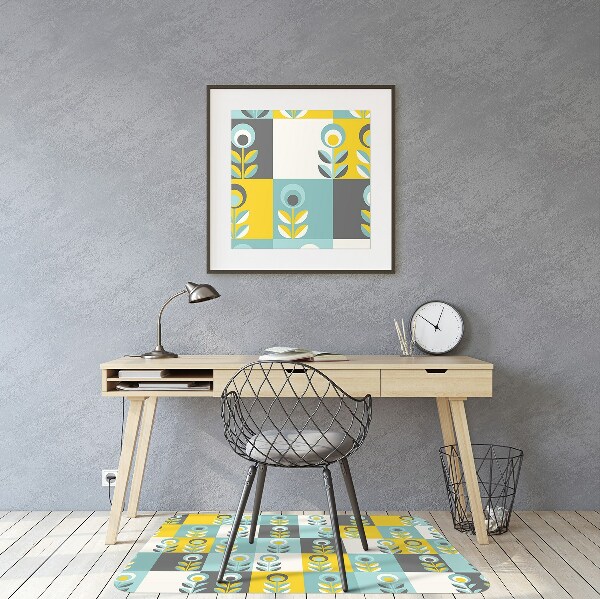 Tapis fauteuil bureau do biura Modèle scandinave