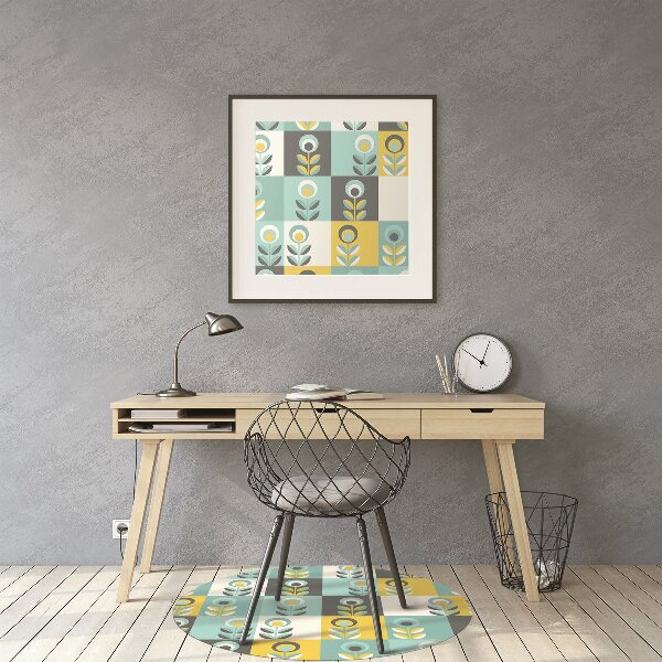 Tapis fauteuil bureau do biura Modèle scandinave