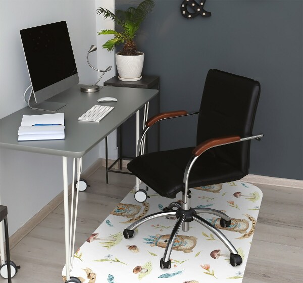 Tapis de chaise Ours en peluche indien