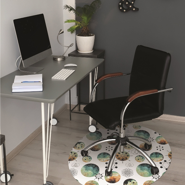 Tapis protège sol Modèle galactique