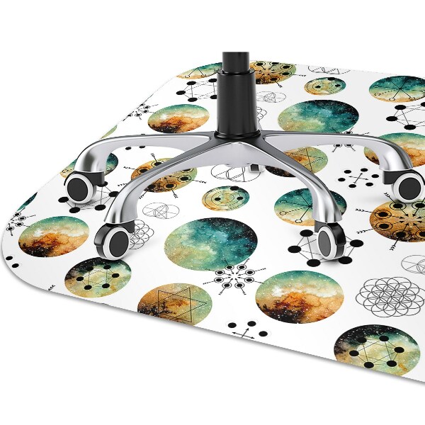 Tapis protège sol Modèle galactique