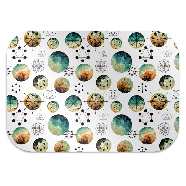 Tapis protège sol Modèle galactique