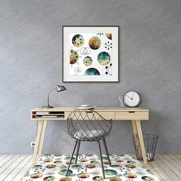 Tapis protège sol Modèle galactique