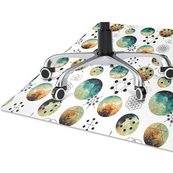 Tapis protège sol Modèle galactique