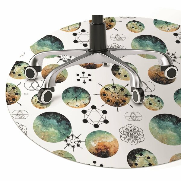 Tapis protège sol Modèle galactique