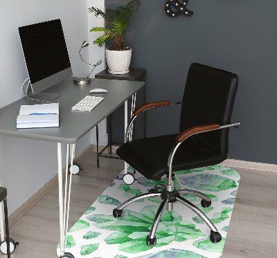 Tapis pour chaise de bureau Cristaux