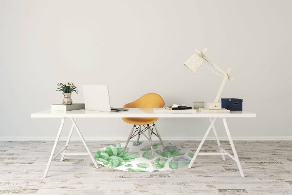 Tapis pour chaise de bureau Cristaux