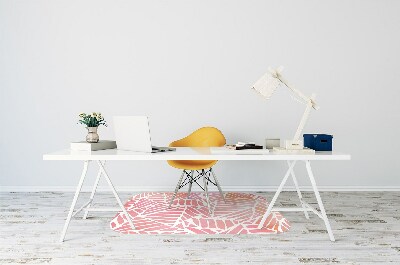 Tapis de chaise de bureau Ananas verts