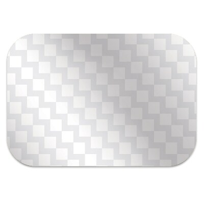 Tapis protège sol Motif de carrés 3D