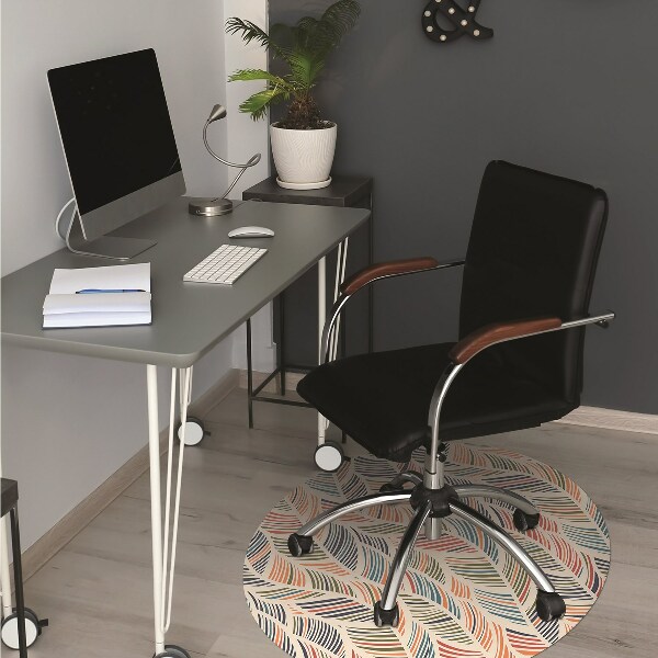 Tapis bureau Vagues colorées