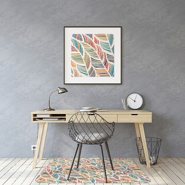 Tapis bureau Vagues colorées