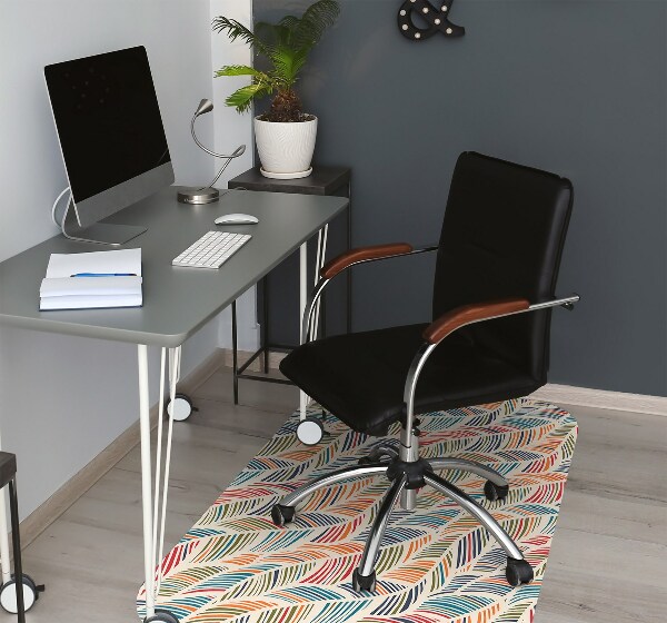Tapis bureau Vagues colorées