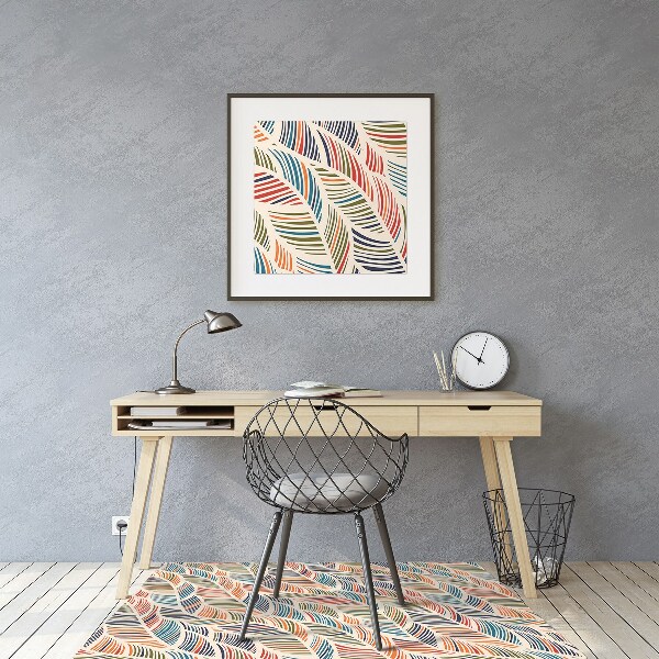 Tapis bureau Vagues colorées