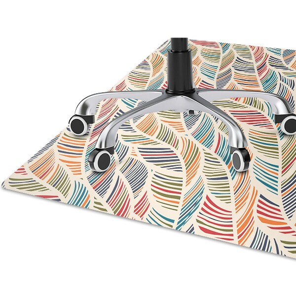 Tapis bureau Vagues colorées