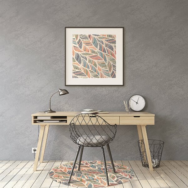 Tapis bureau Vagues colorées