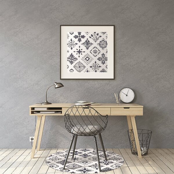 Tapis de chaise de bureau Modèle marocain