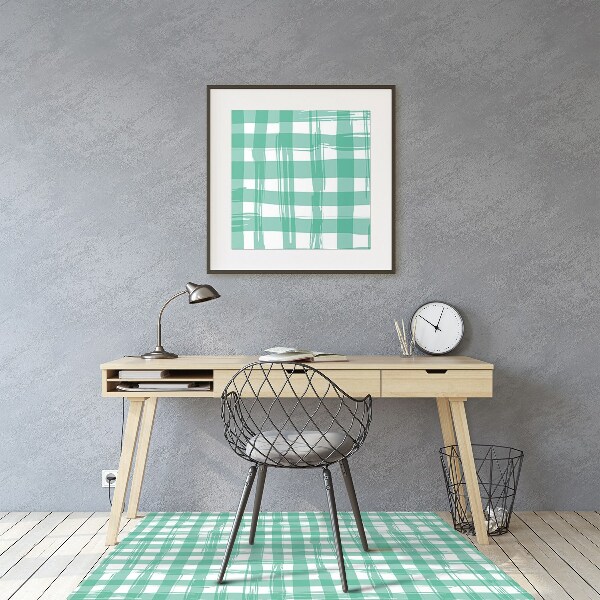 Tapis bureau Réseau vert