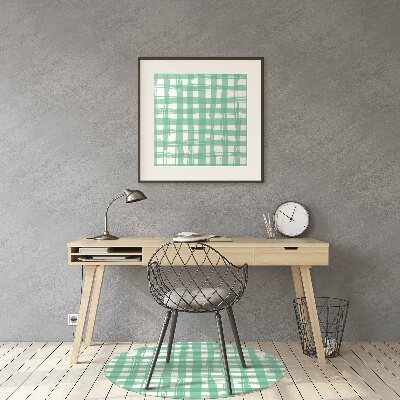 Tapis bureau Réseau vert