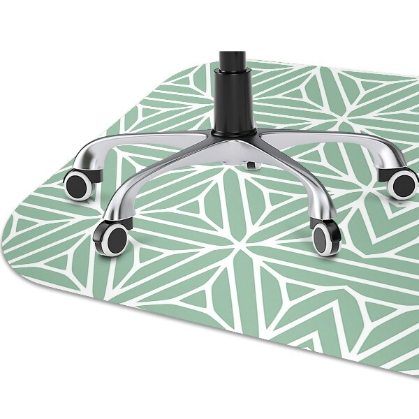 Tapis fauteuil bureau Formes géométriques