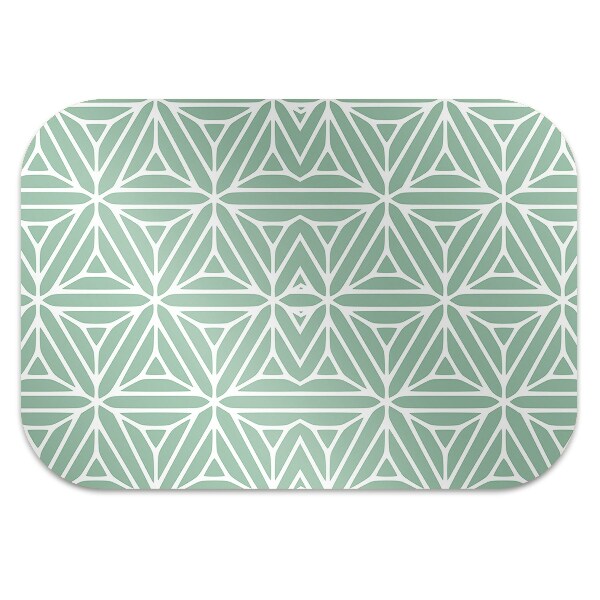 Tapis fauteuil bureau Formes géométriques
