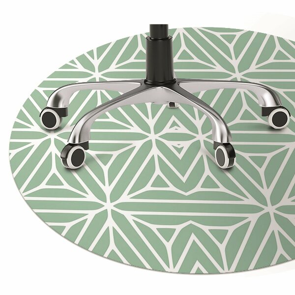 Tapis fauteuil bureau Formes géométriques
