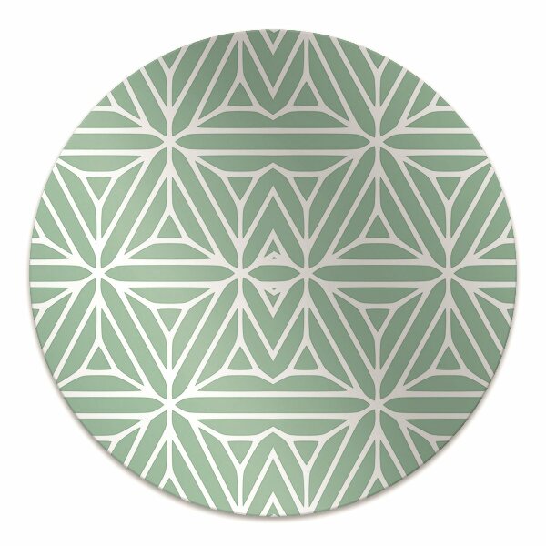 Tapis fauteuil bureau Formes géométriques