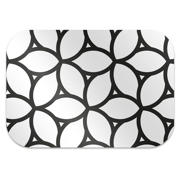 Tapis fauteuil bureau Formes géométriques