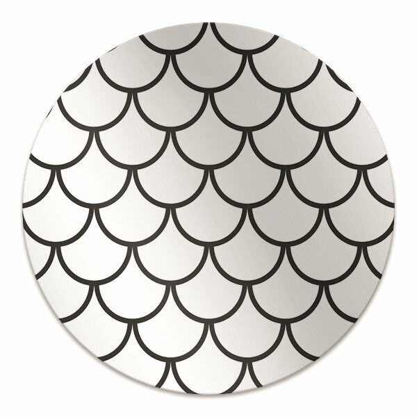Tapis fauteuil bureau do biura Motif de l'enveloppe de poisson