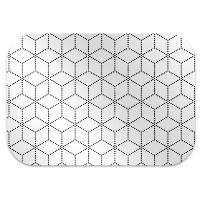 Tapis de chaise Cubes gris