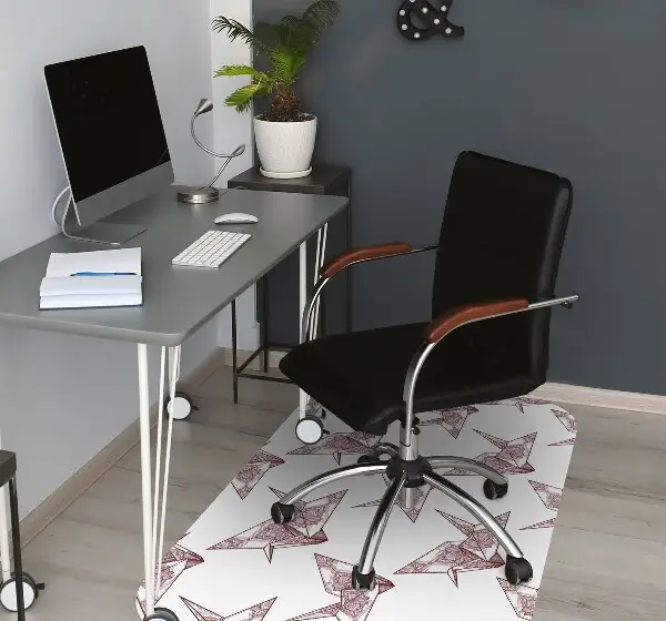Tapis bureau Oiseaux origami