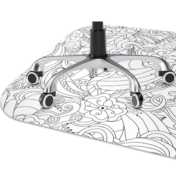 Tapis bureau Modèle de doodle