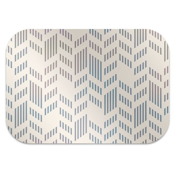 Tapis de chaise Chodel géométrique