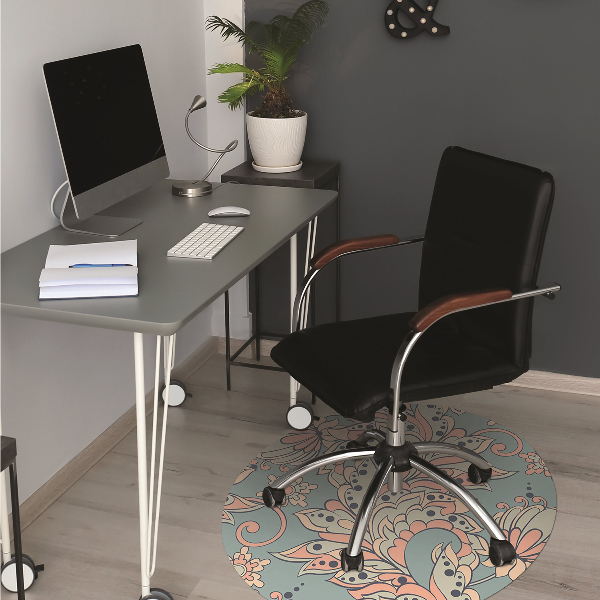 Tapis pour chaise de bureau Fleurs de conte de conte