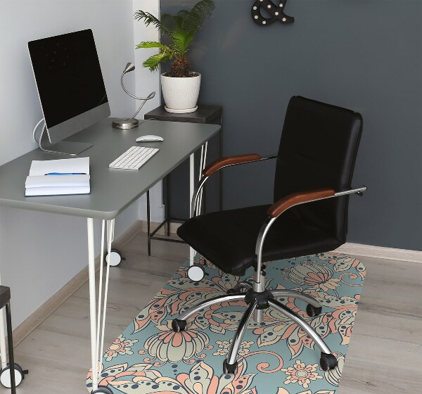 Tapis pour chaise de bureau Fleurs de conte de conte